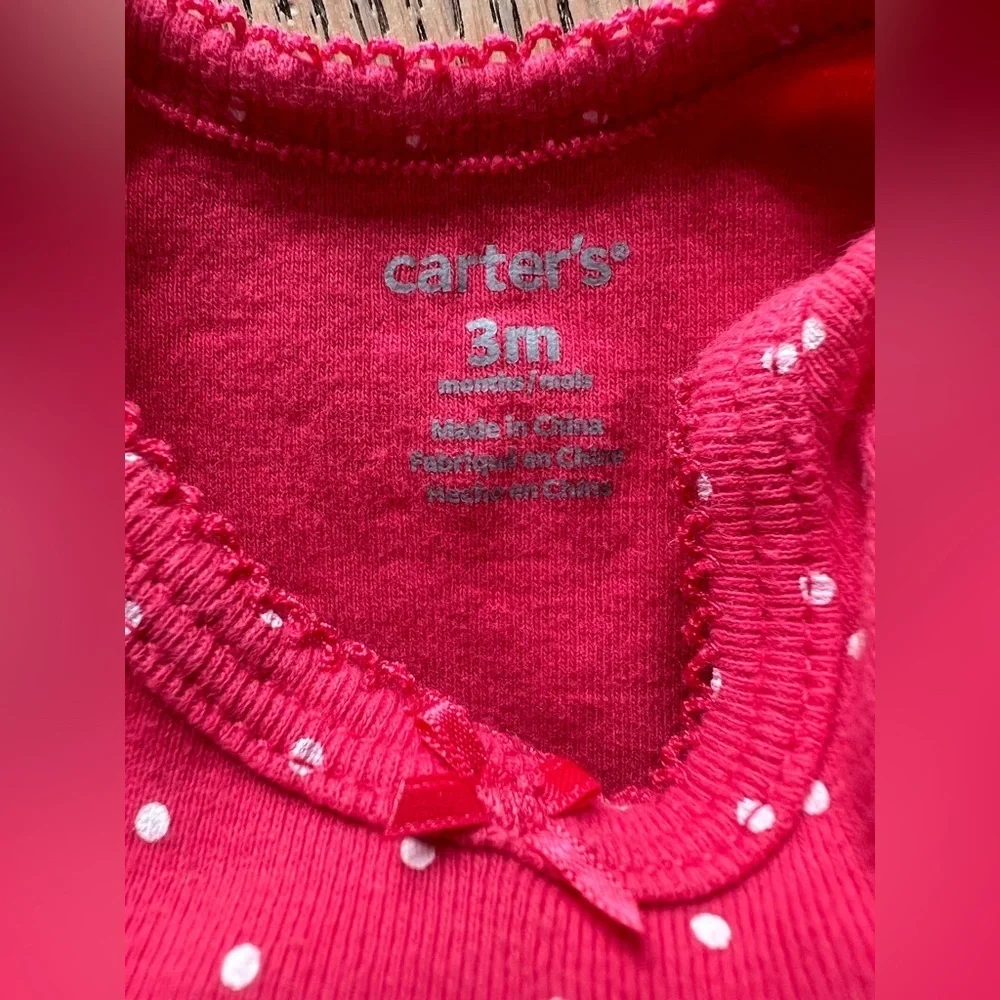 Magnolia Baby Carter’s Little Sister Girl Bundle sleep and onesie size 3 months